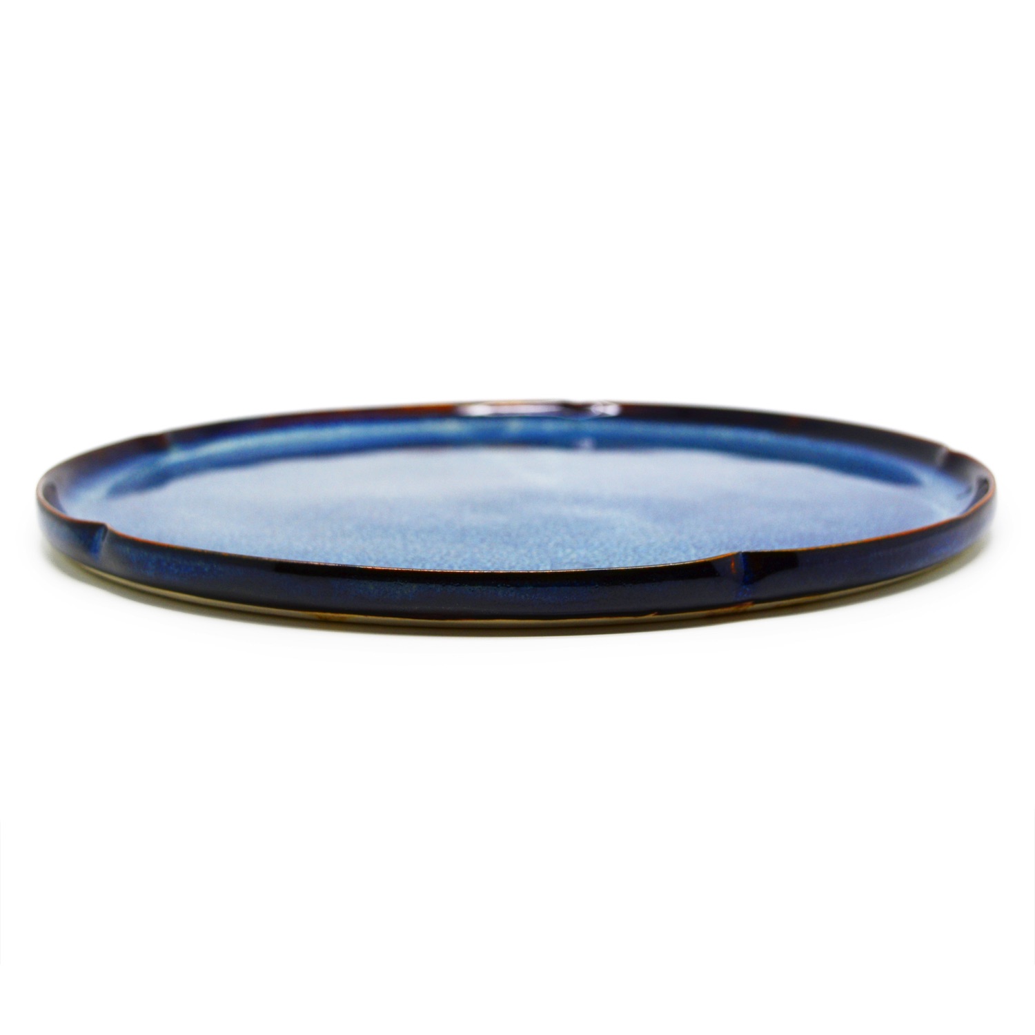 Đĩa Tròn xẻ Hoa D22 - Men 8094