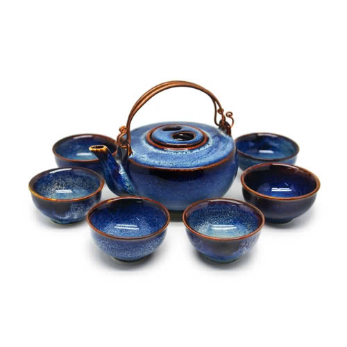 Bộ Quà Tặng Ấm Bán Nguyệt - men 8094