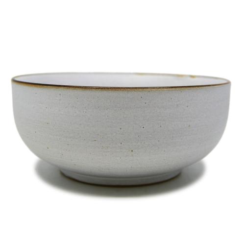Europe Round Bowl S3 - 0015 Brown Rim Stoneware